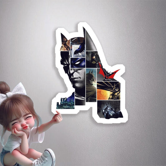 The Batman Collage Premium Vinyl Stickers