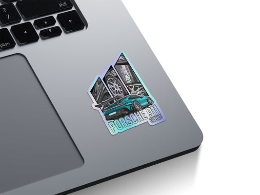 Porsche 911 GT3RS Holographic Stickers