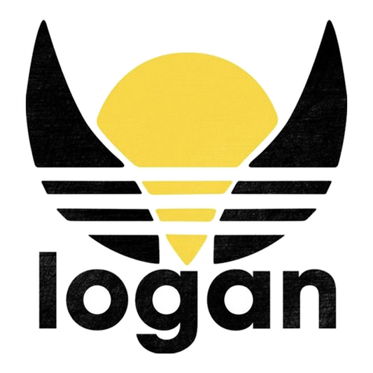 Logan Adidas Parody Premium Vinyl Stickers