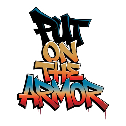 Put On The Armor Graffiti Premium Vinyl Stickers