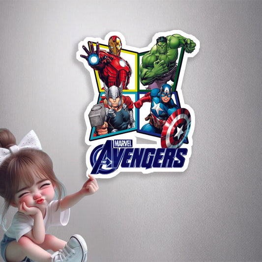 The Avengers Assemble Premium Vinyl Stickers