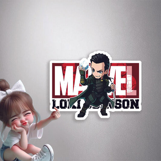 Chibi Loki Odinson Premium Vinyl Stickers