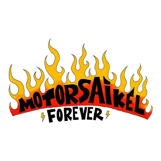 Motorsaikel Forever Premium Vinyl Stickers