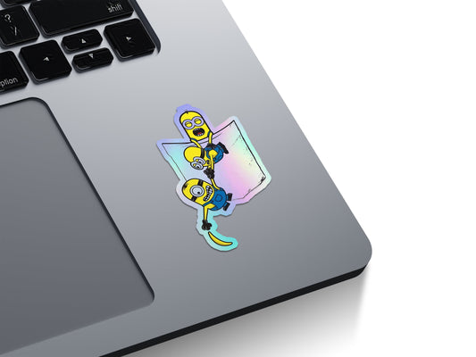 Minions in a Pocket Holographic Stickers