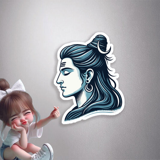 Lord Shiva Serenity Premium Vinyl Stickers