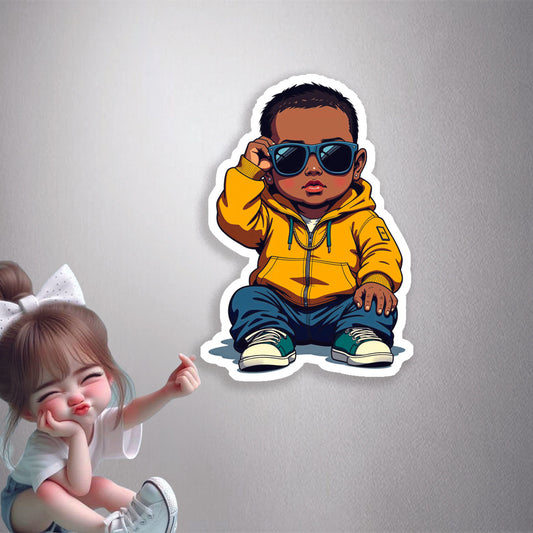 Baby Cool Shades Premium Vinyl Stickers