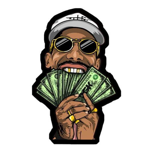 Money Mouth Bling Premium Vinyl Stickers