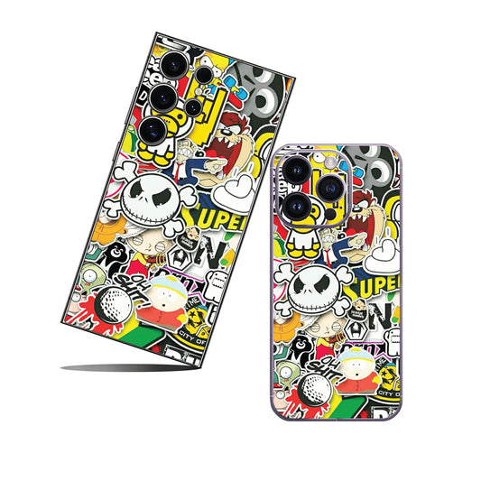 Cartoon Mayhem Mobile Skin