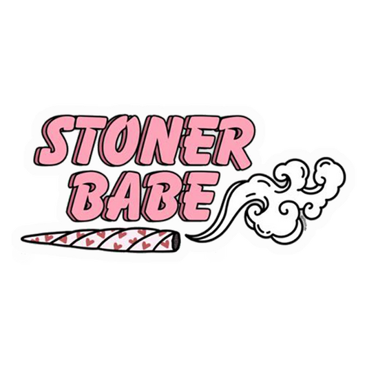 Stoner Babe Joint Premium Vinyl Stickers