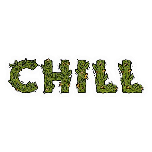 Chill Leaf Style Premium Vinyl Stickers