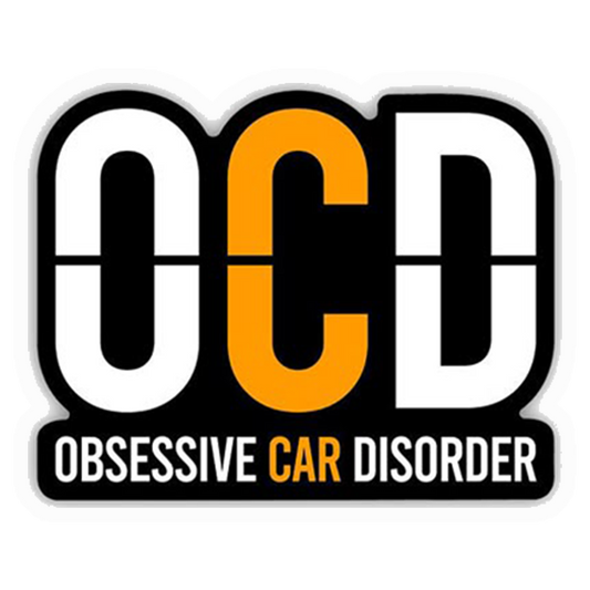 OCD Obsessive Car Disorder Premium Vinyl Stickers