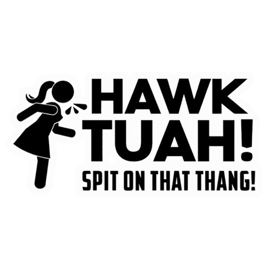 Hawk Tuah Spit Figure Premium Vinyl Stickers