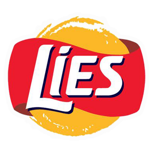 Lies Chips Parody Premium Vinyl Stickers