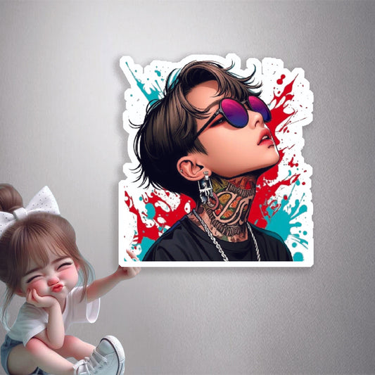 Tattooed Swag Youth Premium Vinyl Stickers