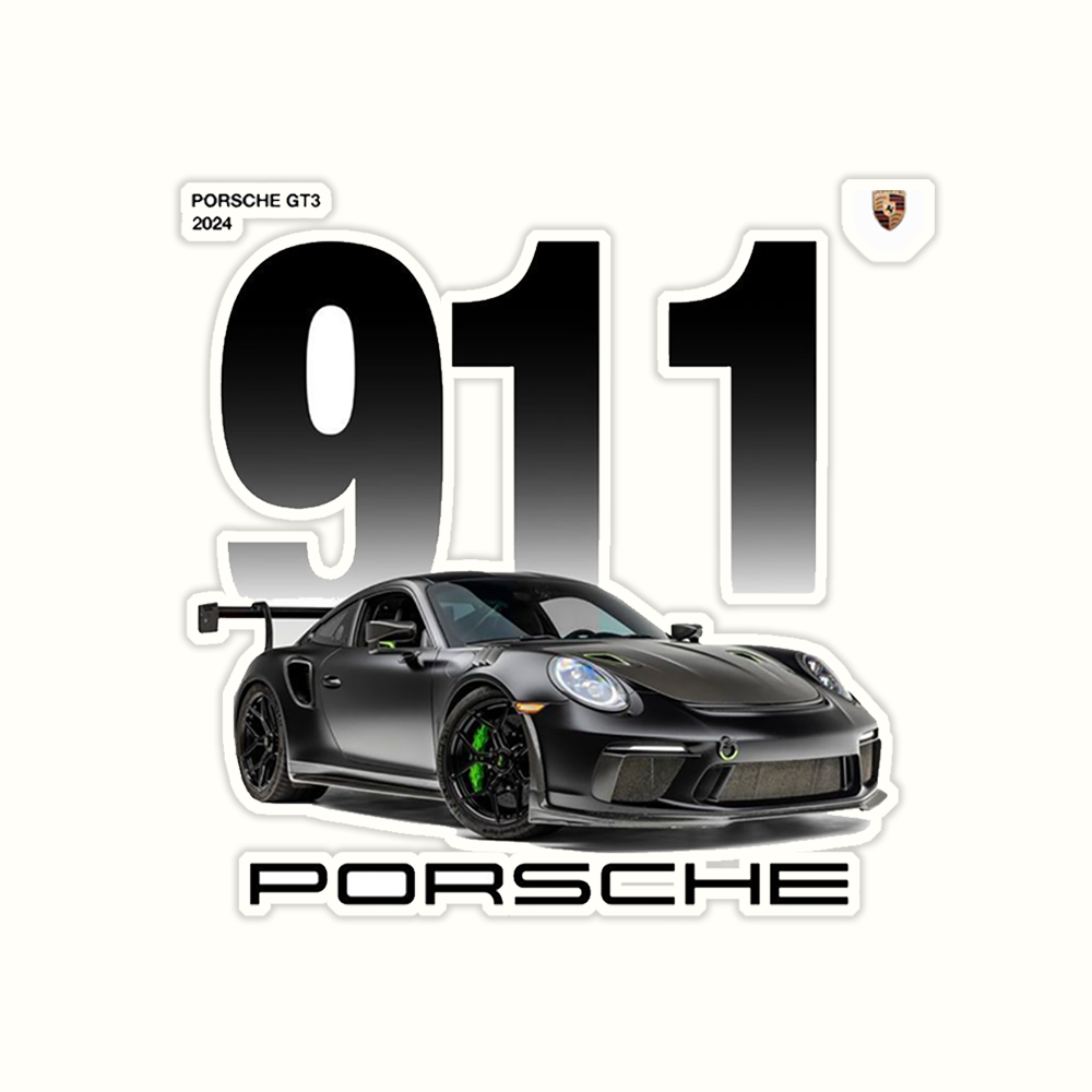911 PorscheSticker