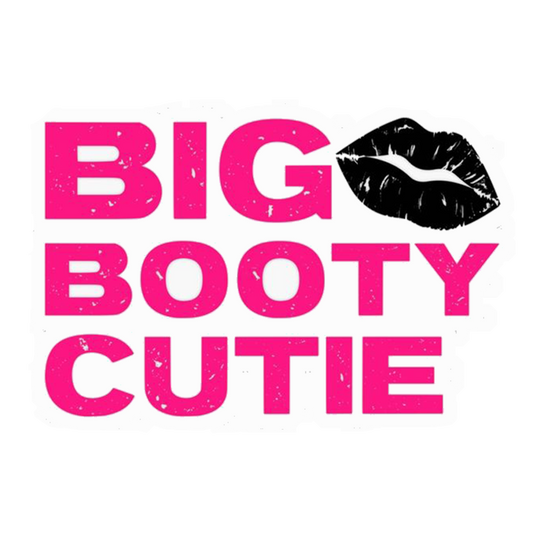 Big Booty Cutie Premium Vinyl Stickers