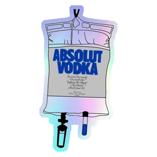 Absolut Vodka IV Holographic Stickers