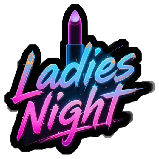 Ladies Night Neon Premium Vinyl Stickers