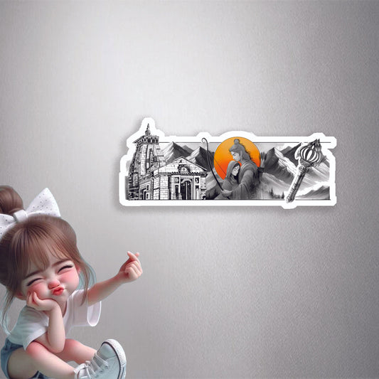 Ram Sita Embrace Premium Vinyl Stickers