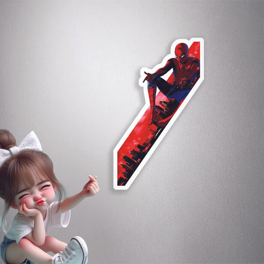 Spider-Man City Leap Premium Vinyl Stickers