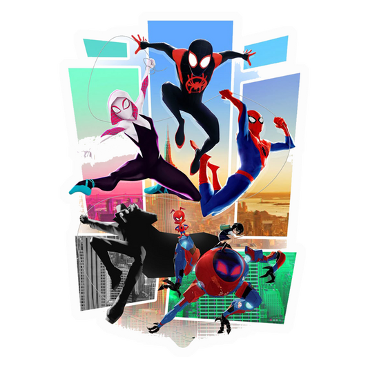 Spider-Verse Heroes Action Premium Vinyl Stickers