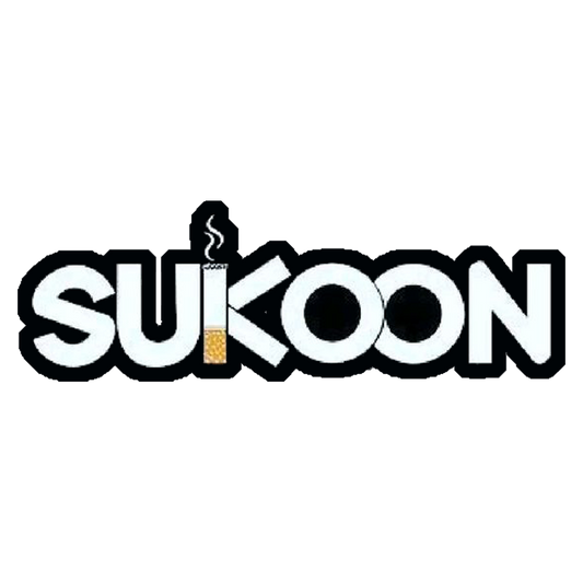 Sukoon Cigarette Style Premium Vinyl Stickers