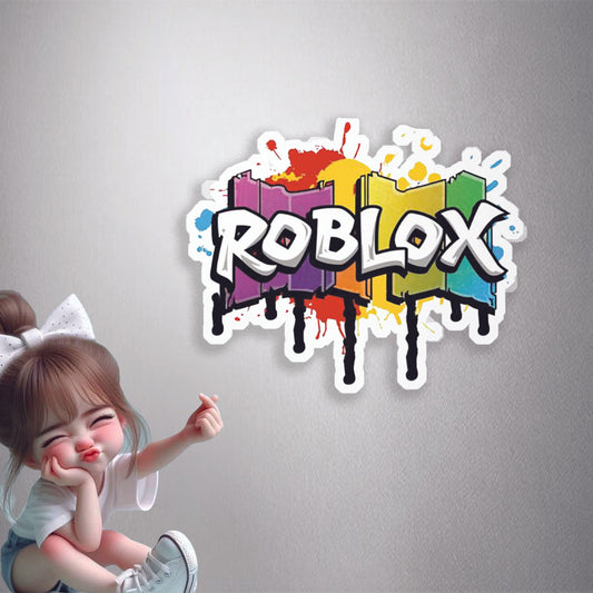 Roblox Graffiti Logo Premium Vinyl Stickers