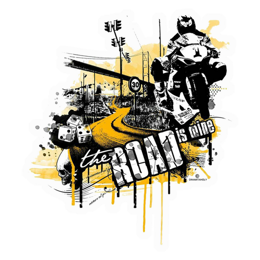 The Road Is Mine Premium Vinyl Stickers