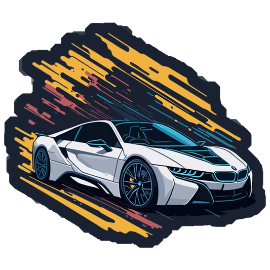 BMW i8 Urban Sport Premium Vinyl Stickers