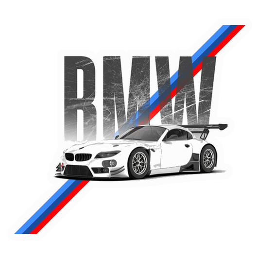 BMW Z4 GT3 Race Premium Vinyl Stickers