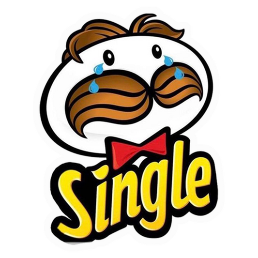Single Pringles Humour Premium Vinyl Stickers