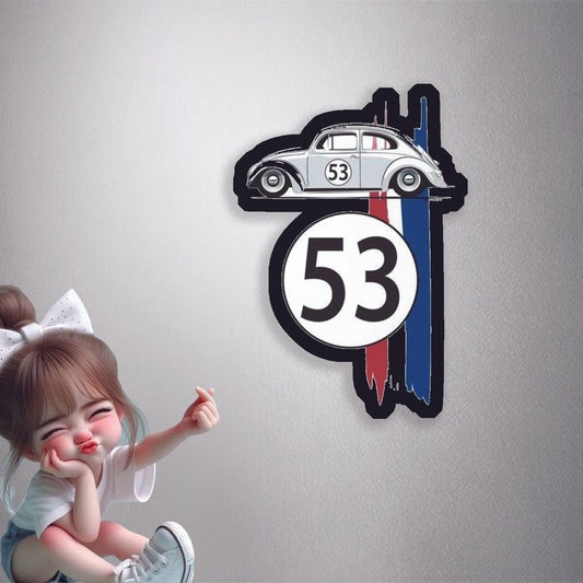 Herbie The Love Bug Premium Vinyl Stickers