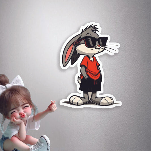 Bugs Bunny Cool Shades Premium Vinyl Stickers
