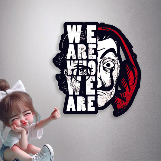Money Heist Identity Premium Vinyl Stickers