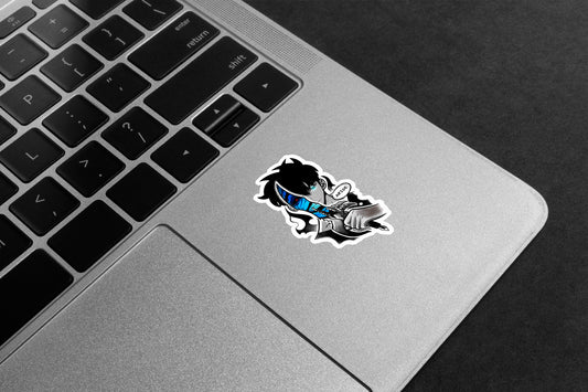 Sung Jinwoo Angry Husky Premium Vinyl Stickers