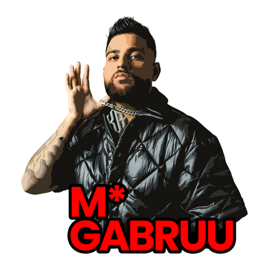 Karan Aujla MF Gabhru Premium Vinyl Stickers