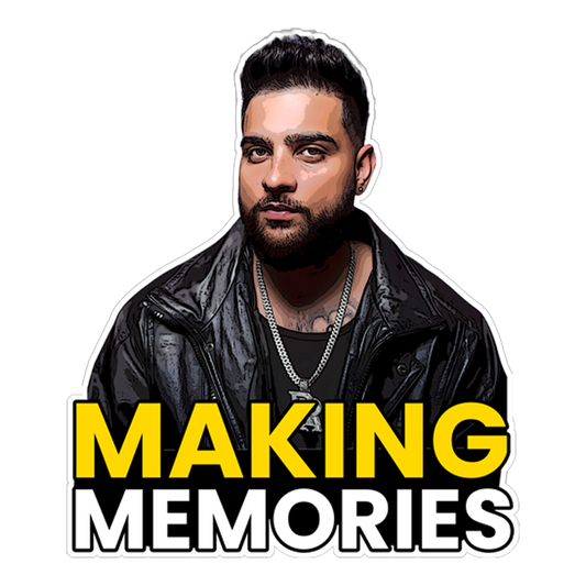 Karan Aujla Making Memories Premium Vinyl Stickers