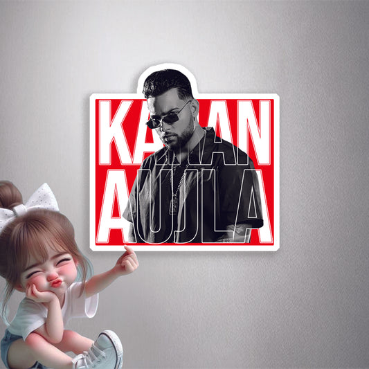 Karan Aujla Aesthetic Premium Vinyl Stickers