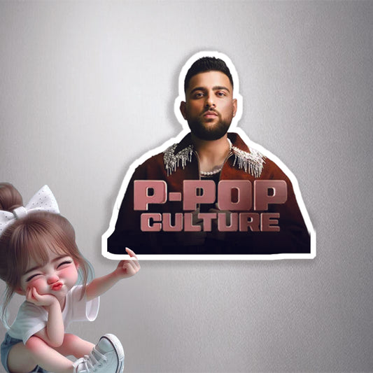 Karan Aujla P-POP Culture Premium Vinyl Stickers