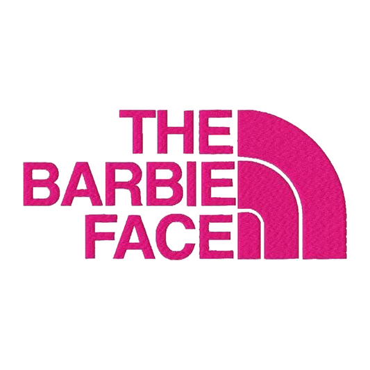 The Barbie Face Sticker