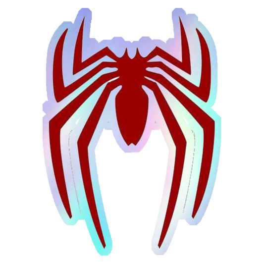 Spider-Man Emblem Holographic Stickers