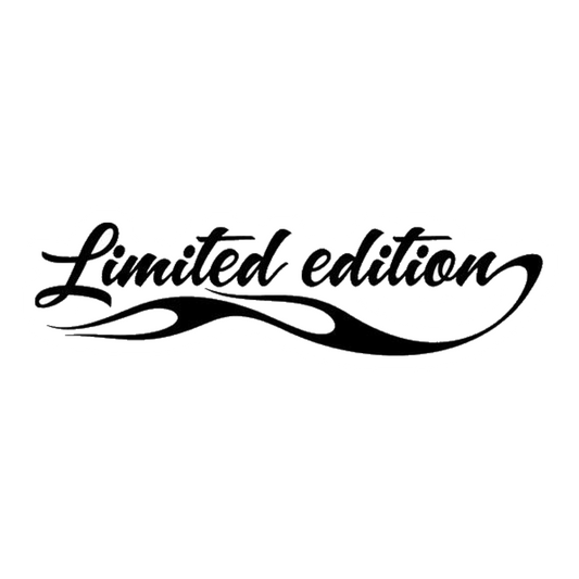 Limited Edition Flame Premium Vinyl Stickers