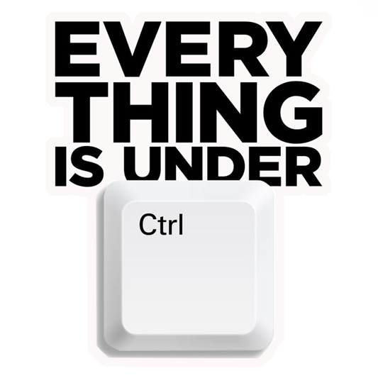 Everything Under Control Premium Vinyl Stickers