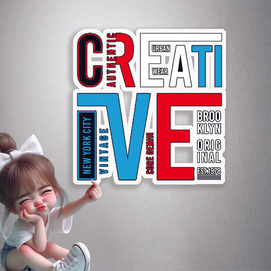 Creative Urban Style Premium Vinyl Stickers