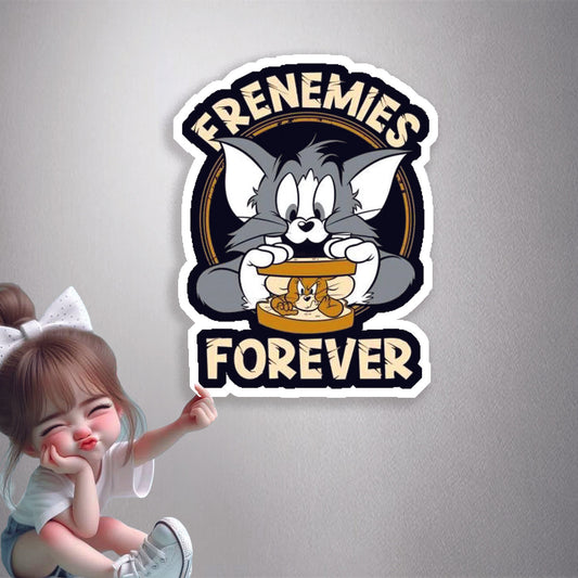 Frenemies Forever Premium Vinyl Stickers