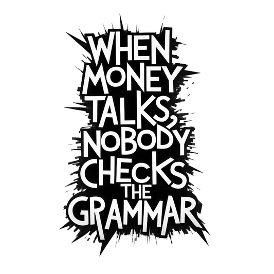 Money Talks Premium Vinyl Stickers