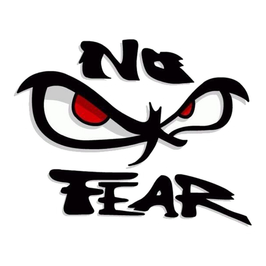 No Fear Eyes Premium Vinyl Stickers