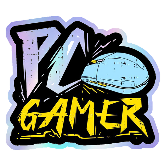 PC Gamer Holographic Stickers