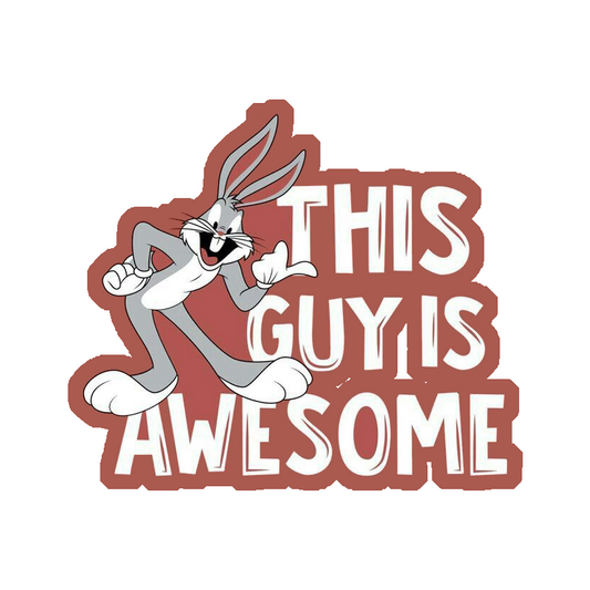This Guy Is Awesome Premium Vinyl Stickers