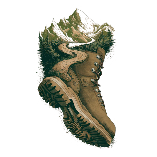 The Trail Ahead Premium Vinyl Stickers